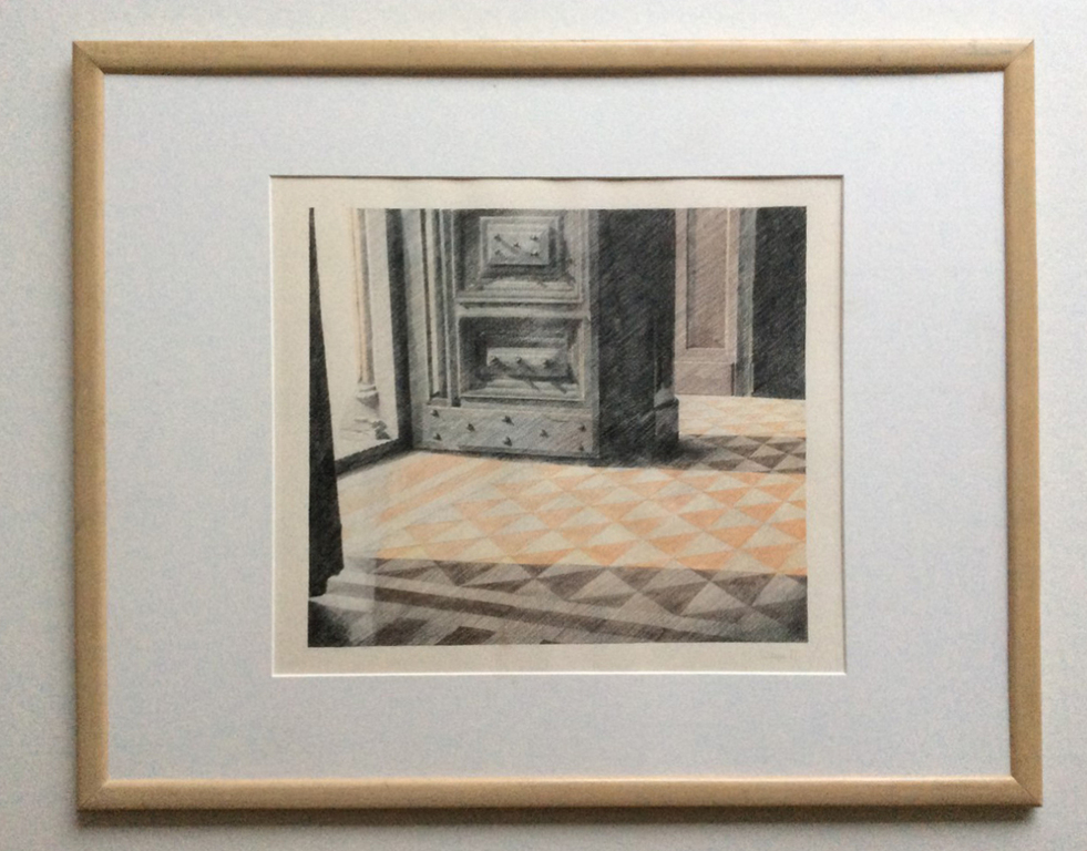 Max Kreijn - Interieur - aquarel/potlood kopen? Bied vanaf 150!