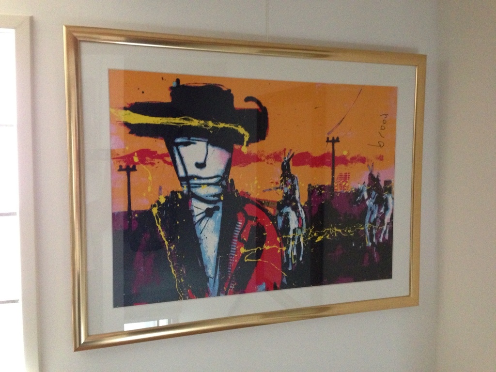 Herman Brood, zeefdruk, Indian Escort kopen? Bied vanaf 1400!