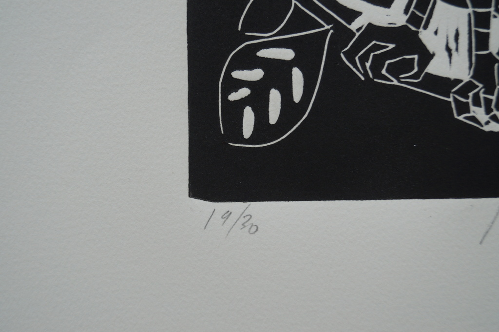 John Lie a Fo - gesigneerde zeefdruk - pas de deux kopen? Bied vanaf 1!