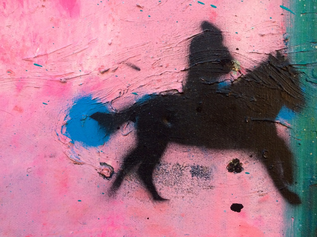 Espen Hagen: acryl op doek, Another Composition with holes  kopen? Bied vanaf 185!