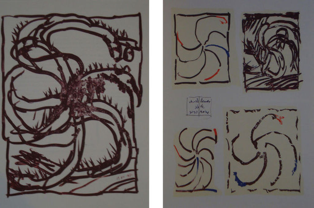 Derriere le Miroir 247, 6 litho's van Alechinsky kopen? Bied vanaf 95!