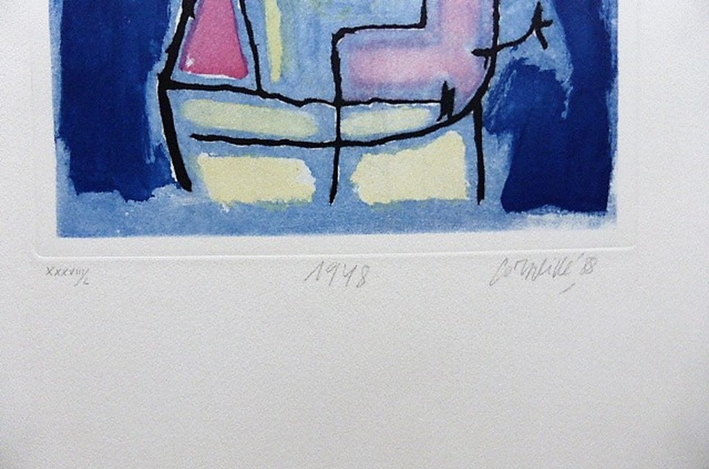 Corneille  ets op zwaar papier 1948 kleine oplage kopen? Bied vanaf 290!