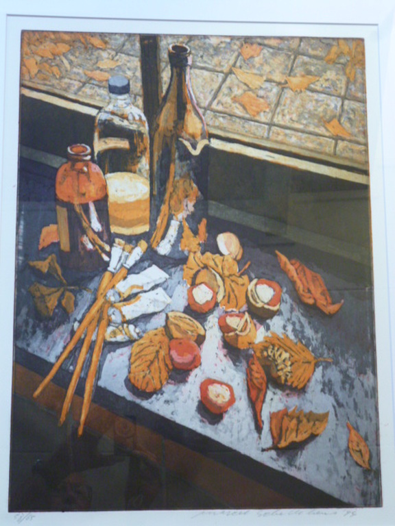 Marcel Schellekens - kleurenets - Vensterbank met kunstschilders materialen. kopen? Bied vanaf 150!
