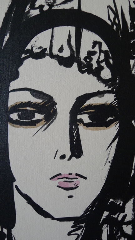 Kees van Dongen, "Espagnole" één van de 8 pochoirs uit "van Dongen uit 1925 kopen? Bied vanaf 295!