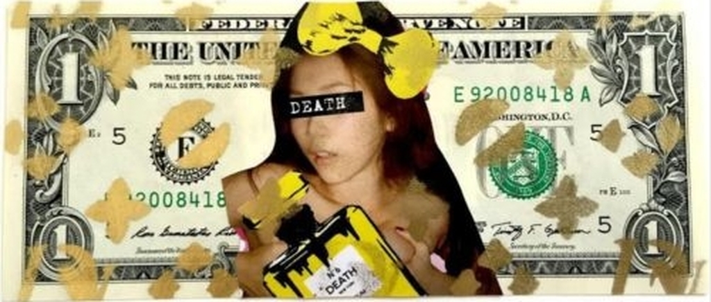 DEATH NYC, 1 Dollar biljet, 'USD $ 1 Girl No. 6 Y' uit 2013 kopen? Bied vanaf 1!