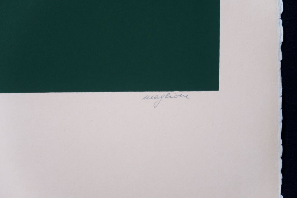 Milvia Maglione: Litho, Landscape with rainbow kopen? Bied vanaf 20!