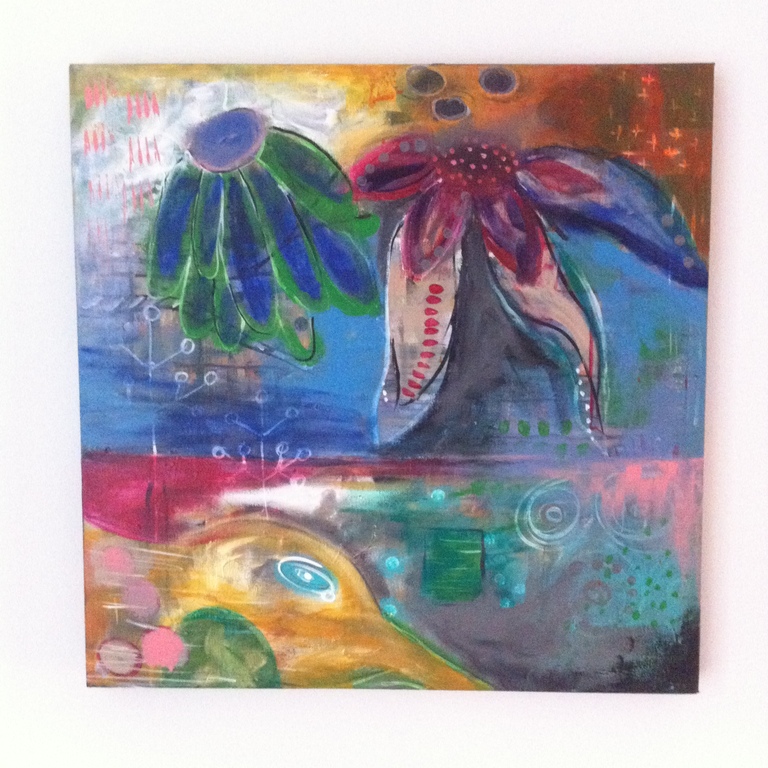 Jill Hanssen - NATURAL GROW - Acryl op 3D doek kopen? Bied vanaf 249!