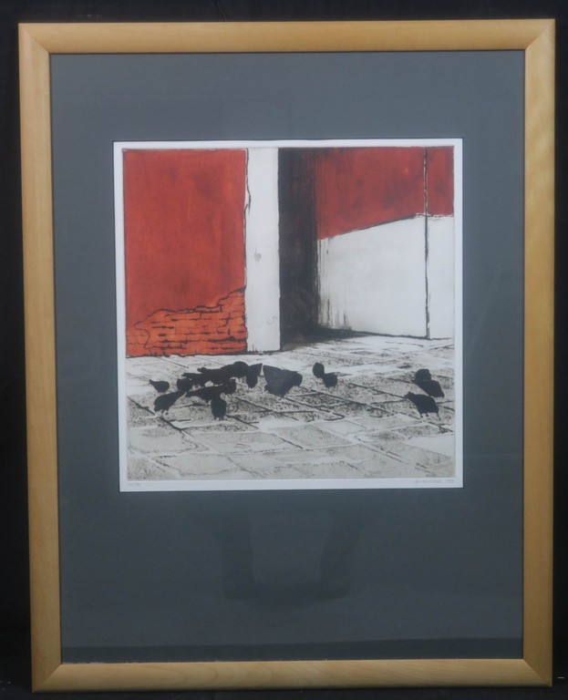 Margeritha Pianarosa: Ets, Venezia - Ingelijst kopen? Bied vanaf 70!