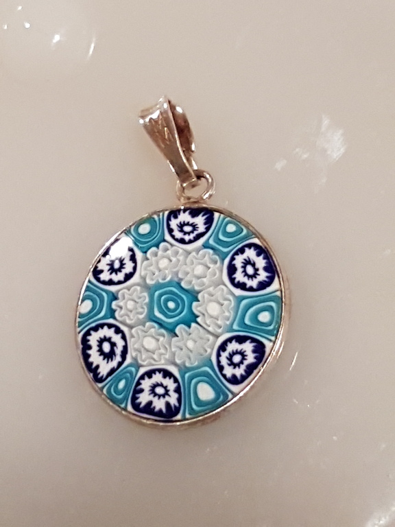 Murrina veneziana in zilver 925- model 4-Murano Italia-Venezia  zilver 925 kopen? Bied vanaf 10!