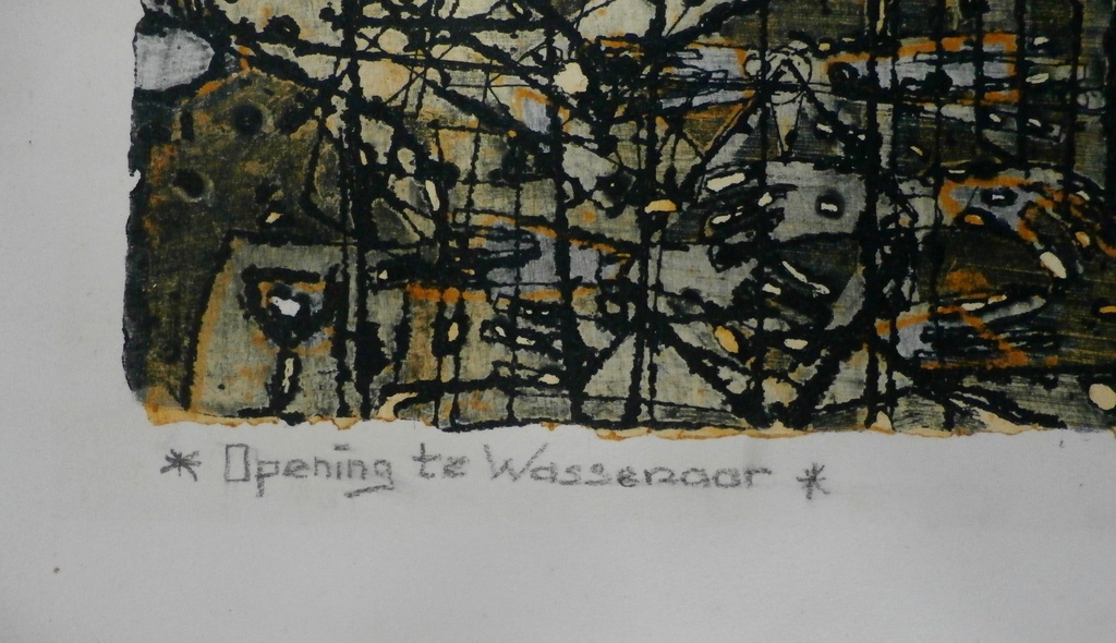 Rob Clous - ets: opening te Wassenaar - 1966 kopen? Bied vanaf 35!