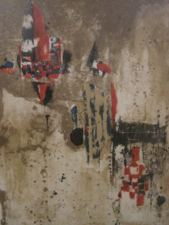 Friedel Dzubas (1915-1994) litho "abstracte compositie" handgesigneerd kopen? Bied vanaf 1!