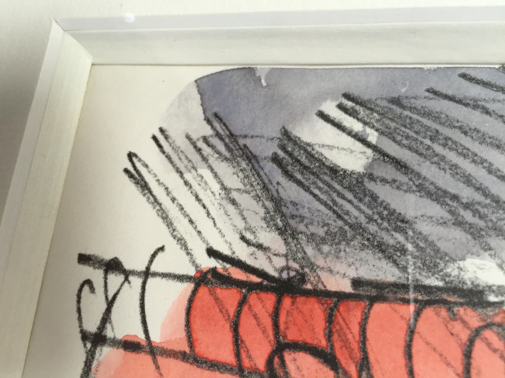 JAN SIERHUIS Aquarel Titel: De Stoel 1971 kopen? Bied vanaf 1!