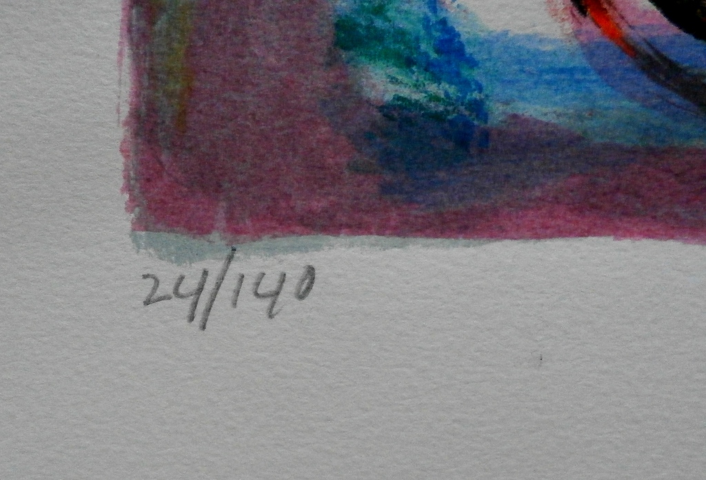 Erwin de Vries - Litho: liggend naakt - 1999 kopen? Bied vanaf 75!