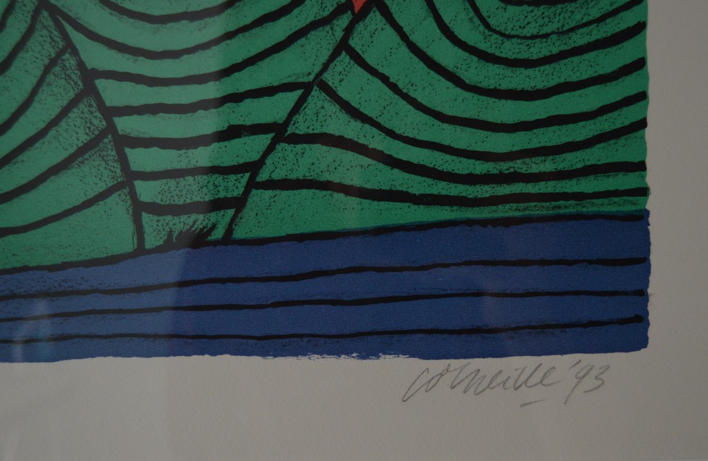 Corneille: Zeefdruk - Mémoire de Bali C - 1993 kopen? Bied vanaf 150!