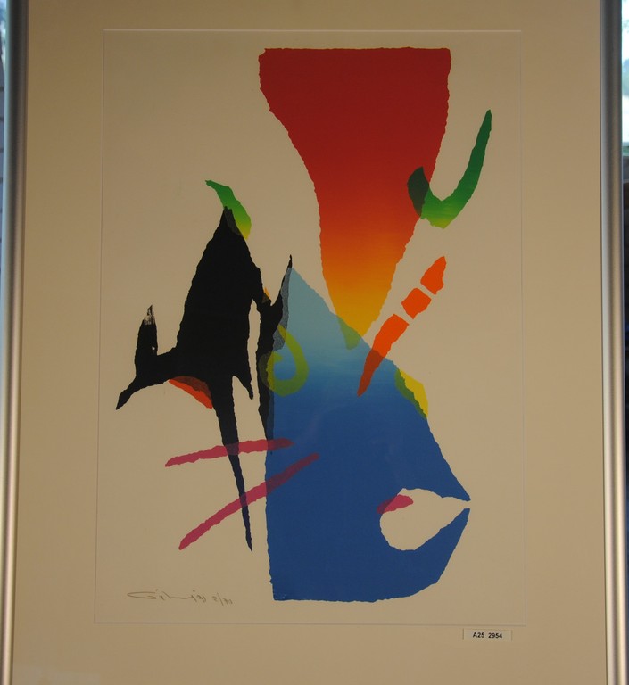 Gerard het Hart, zeefdruk zonder titel kopen? Bied vanaf 75!