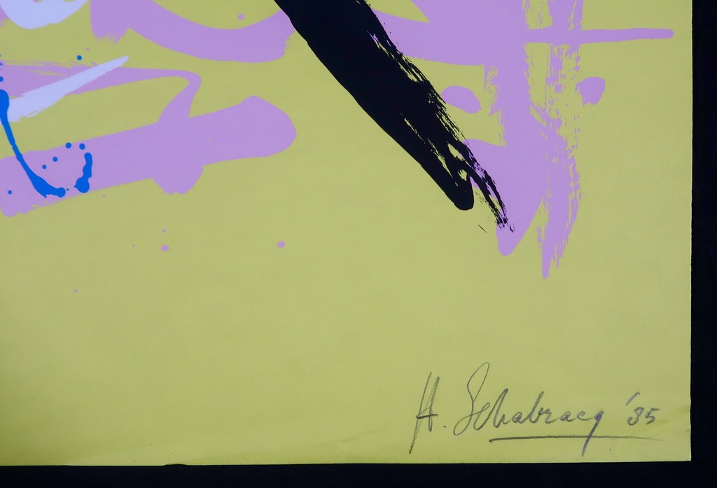 Hans Schabracq: Zeefdruk, Zonder titel kopen? Bied vanaf 1!