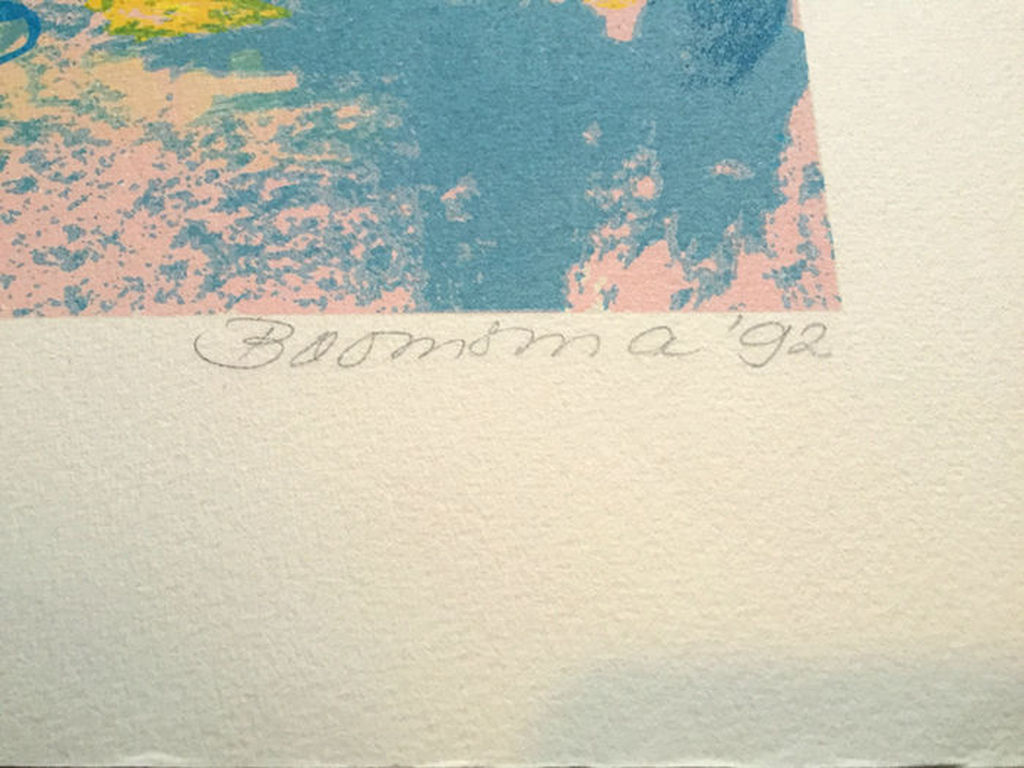 MARIJKE BOOMSMA  Gr Zeefdruk  FEMME VERTE   uit 1992 kopen? Bied vanaf 65!