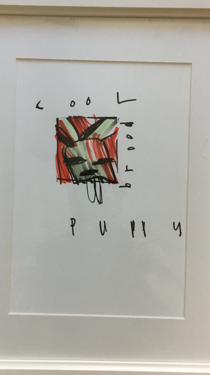 Herman Brood, stifttekening, Cool Puppy kopen? Bied vanaf 1!