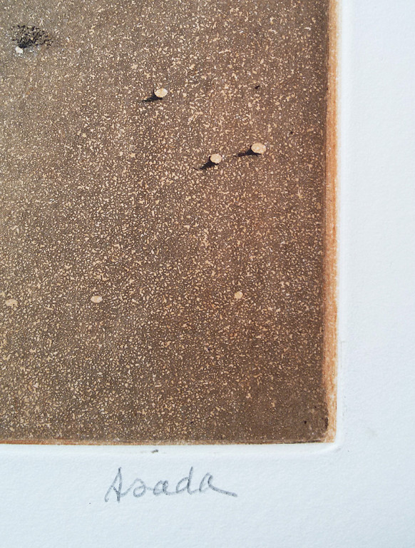 Hiroshi Asada - Strand stilleven, aquatint ets kopen? Bied vanaf 95!