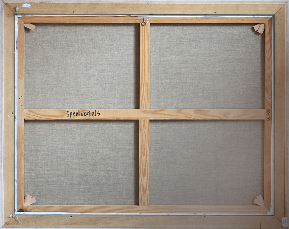 Martin van Wordragen (1928 - 2011), Speelvogel - olieverf op doek - gesigneerd kopen? Bied vanaf 900!