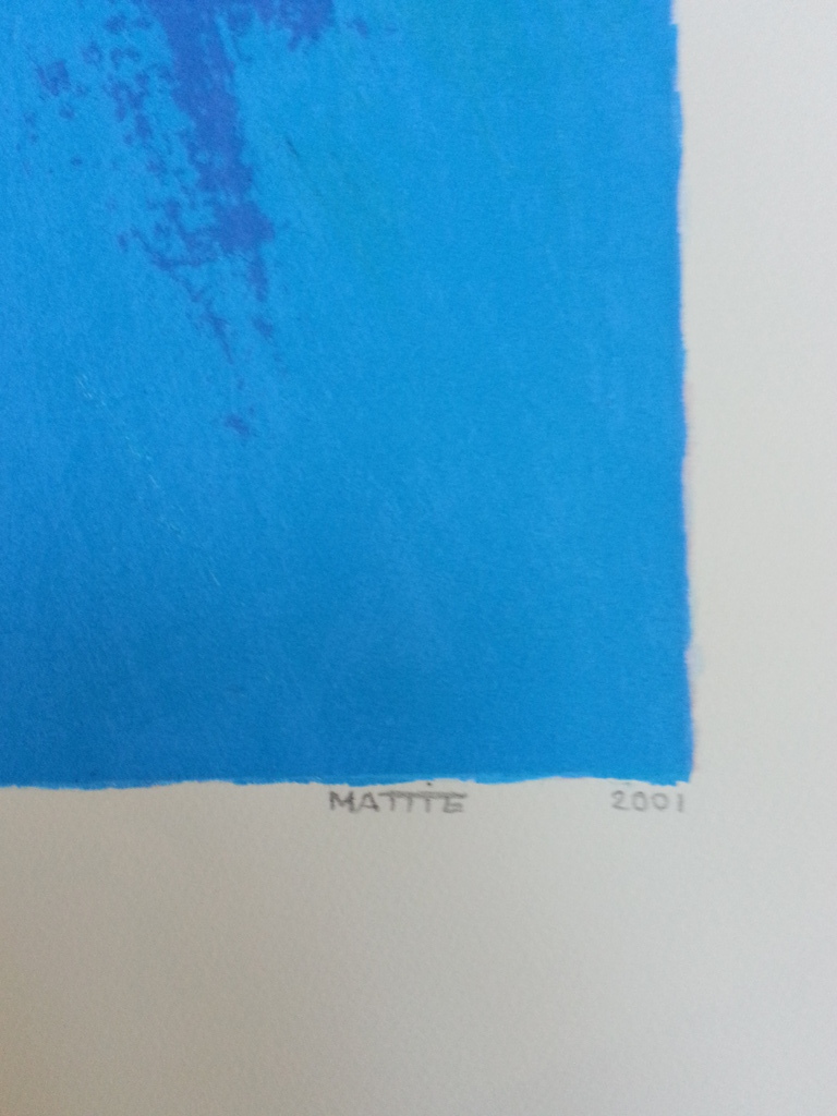 Mattie Schilders ,zeefdruk , titel  kopen? Bied vanaf 40!