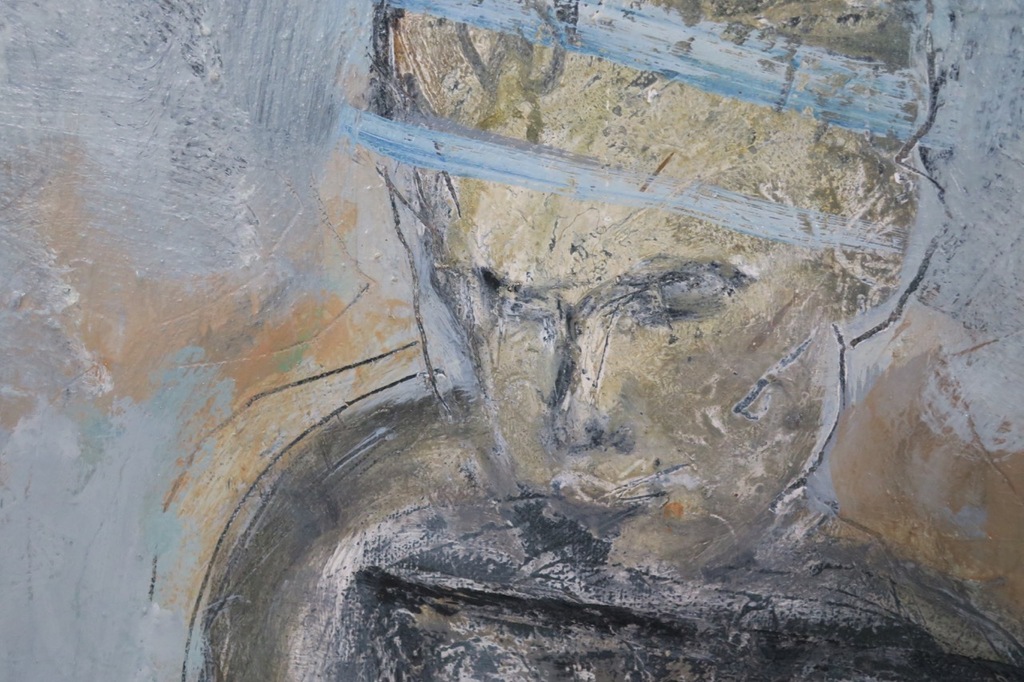 Udo Dziersk: Olieverf op doek, Schwarze Herzen lieben langer - Ingelijst (Groot) kopen? Bied vanaf 250!