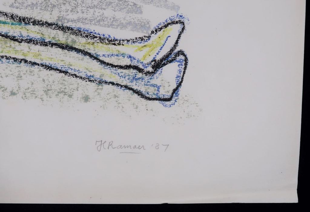 Hanny Ramaer: Krijttekening, Zonder titel kopen? Bied vanaf 1!
