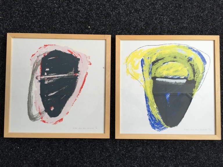 2 x Peter v/d Akker zeefdruk kopen? Bied vanaf 1!