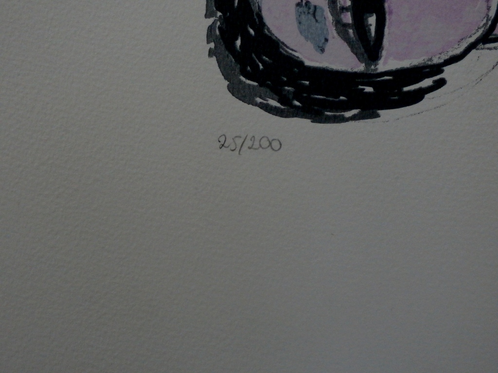 Corneille -  zeefdruk: La Nigresse - 1994 kopen? Bied vanaf 125!