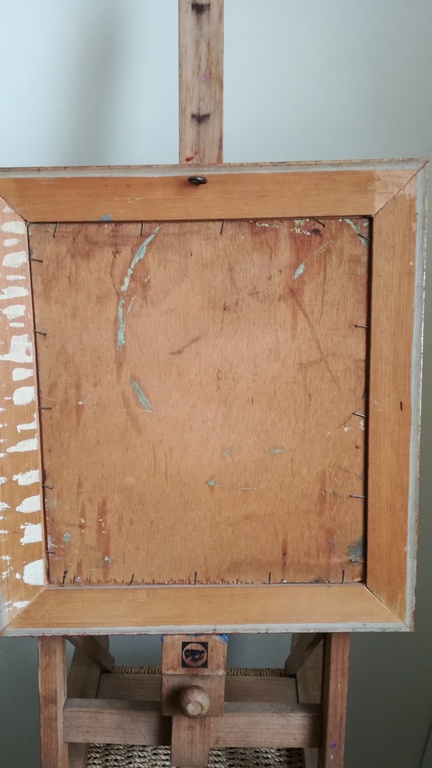 Onbekend kunstenaar ( 20 ste eeuw), Olieverf op paneel, Riverside kopen? Bied vanaf 1!