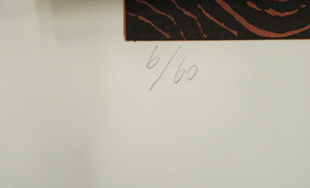 Corneille: Ets en Aquatint, Hoggar en fete (Zeer groot!) kopen? Bied vanaf 550!