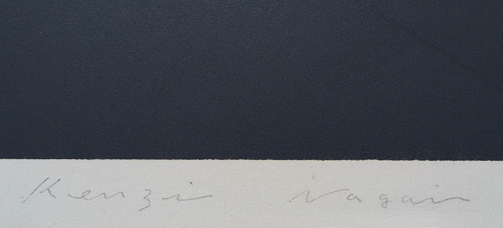 Kenji Nagai - Harmonisch abstract, zeefdruk (groot) kopen? Bied vanaf 95!