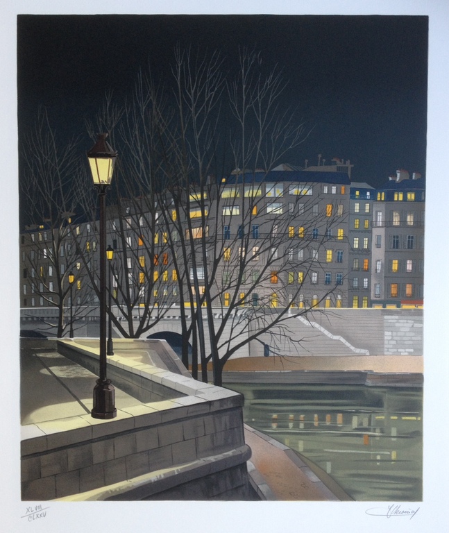 Jean-Luc Lecoindre - Kleurenlitho verkocht voor € 41!