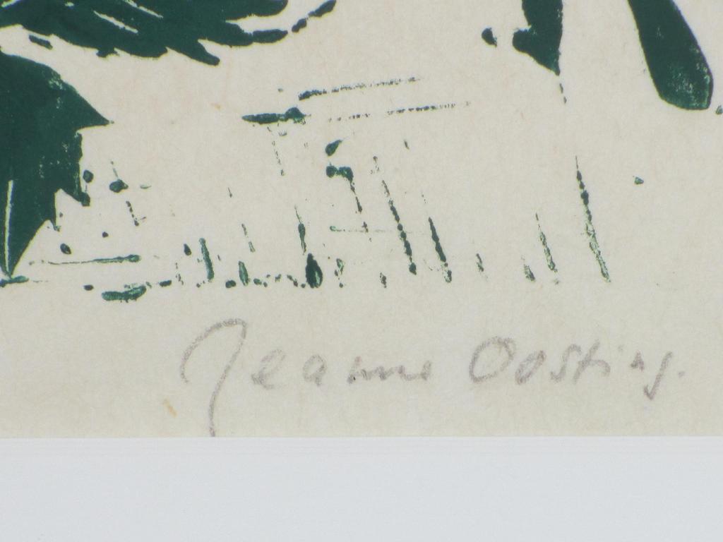 Jeanne Bieruma-Oosting, Zomerbouquet, Kleurenhoutsnede kopen? Bied vanaf 85!