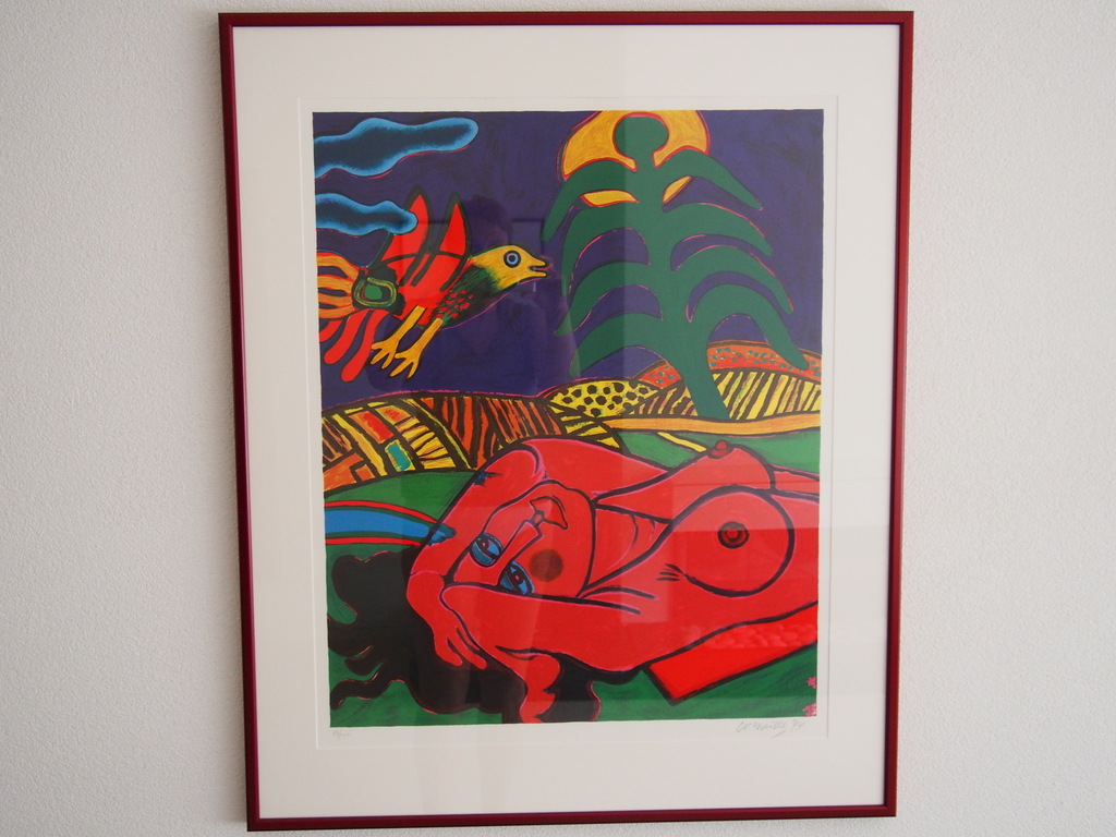 Corneille, Bel ete, ingelijst en in perfecte staat kopen? Bied vanaf 425!