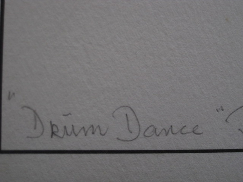 Suriname expressionist Quintus J. Telting 1931-2003 Limtd Litho Drum Dance 9/20  kopen? Bied vanaf 1!