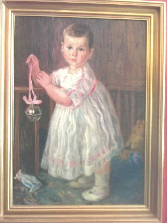 Frans Nackaerts, olieverf, portret verkocht voor € 450!