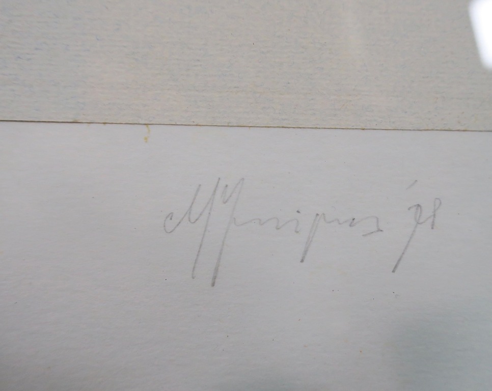 Michiel Kuipers: Collage op papier, Zonder titel - Ingelijst kopen? Bied vanaf 1!