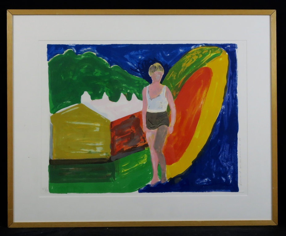 Cees Dolk: Zeefdruk, Roerend en ontroerend (10) - Ingelijst (groot) kopen? Bied vanaf 35!