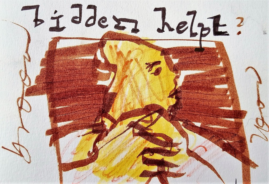 Herman Brood: originele tekening, Bidden helpt kopen? Bied vanaf 150!