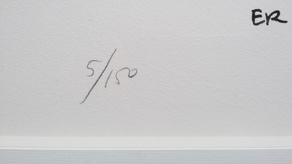 Peter van Straaten - Gejatte fiets, zeefdruk (prachtig ingelijst) kopen? Bied vanaf 140!