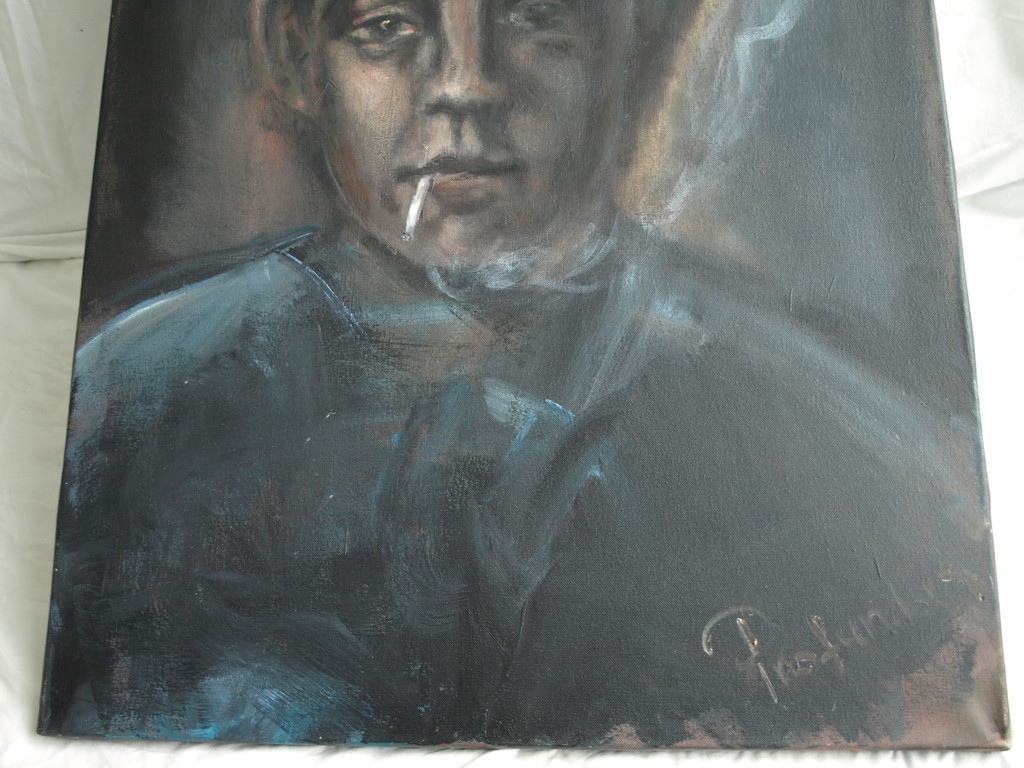 Profundus : Acrylverf op doek – Bad Boy – gesigneerd – 90 x 60 cm - 2007 kopen? Bied vanaf 1!