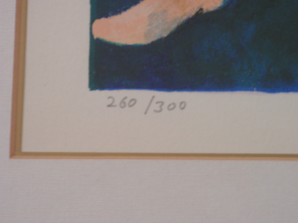 Harry Guttman Spanje. Zeefdruk prachtig ingelijst ,ready to hang kopen? Bied vanaf 100!