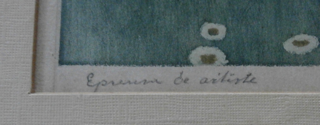 Frans everbag - Ets:  2 geitjes - 1939 kopen? Bied vanaf 145!