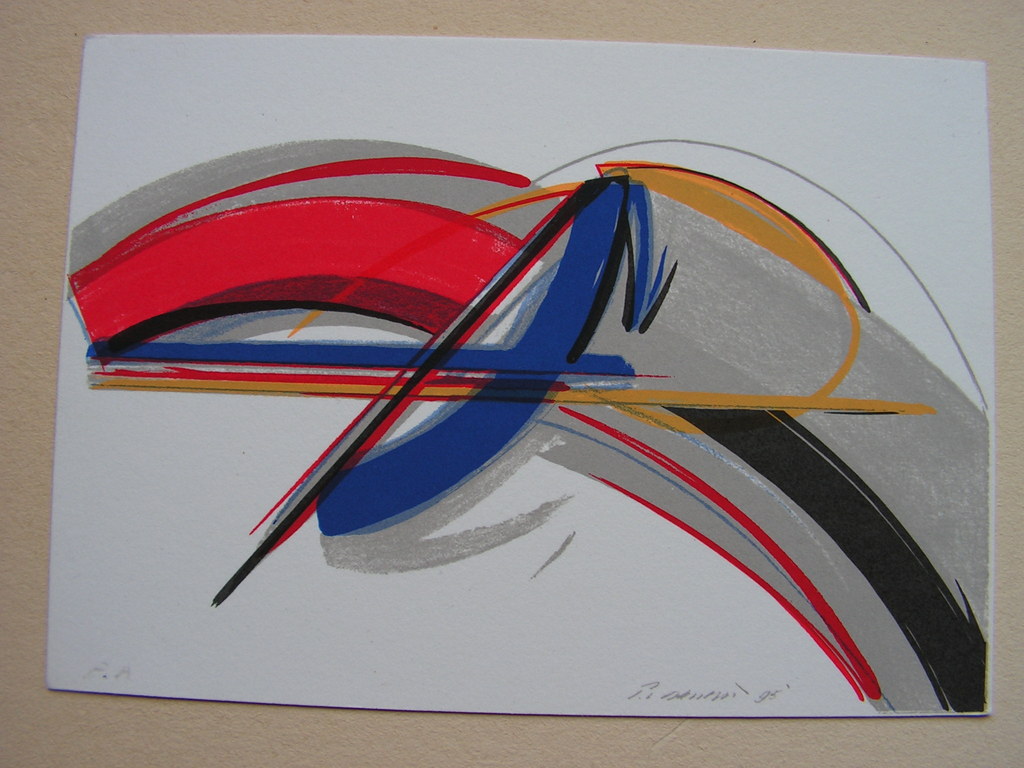 Peter van Drumpt  -  2 x lithografie in kleur  -  ZT - met diverse bijlagen kopen? Bied vanaf 1!