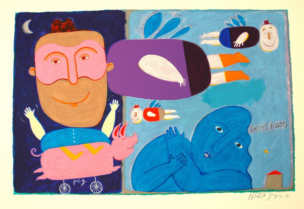 Wouter Stips - zeefdruk, Sweet dreams kopen? Bied vanaf 89!