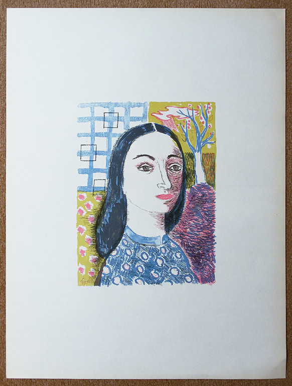 Charles Eyck - Vrouw, litho kopen? Bied vanaf 30!
