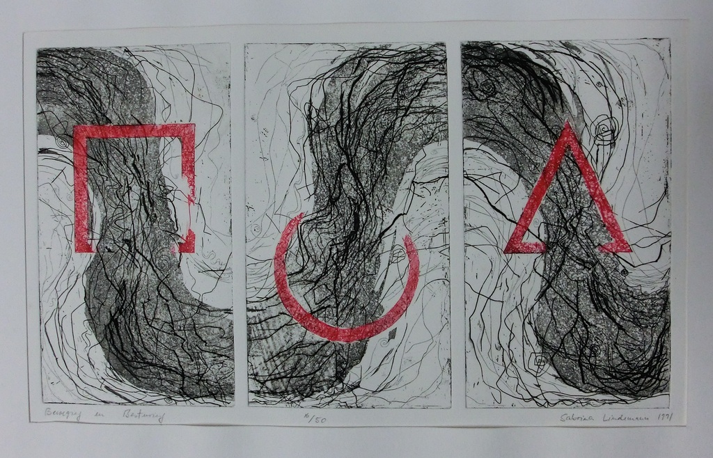 Beweging en besturing, ets uit 1991 kopen? Bied vanaf 10!