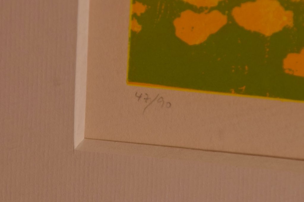 Elmar Gille - Zeefdruk - Landschap kopen? Bied vanaf 10!