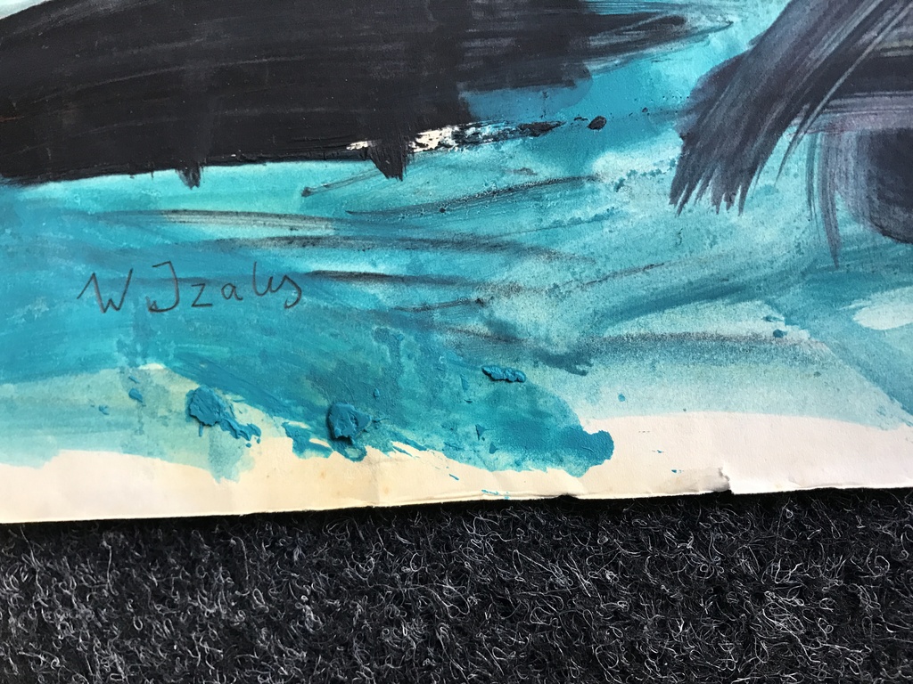 Wim Izaks originele gouache/ aquarel kopen? Bied vanaf 1!